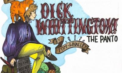 An illustration of a man with his cat