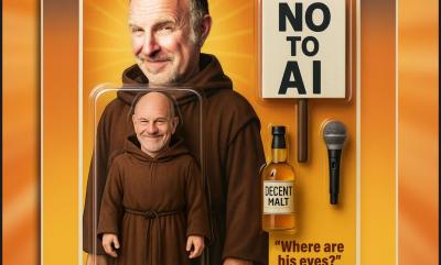 Simon Evans as an action figure in packaging